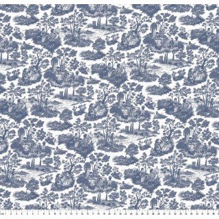 Toile de Jouy cor 01 (Azul)